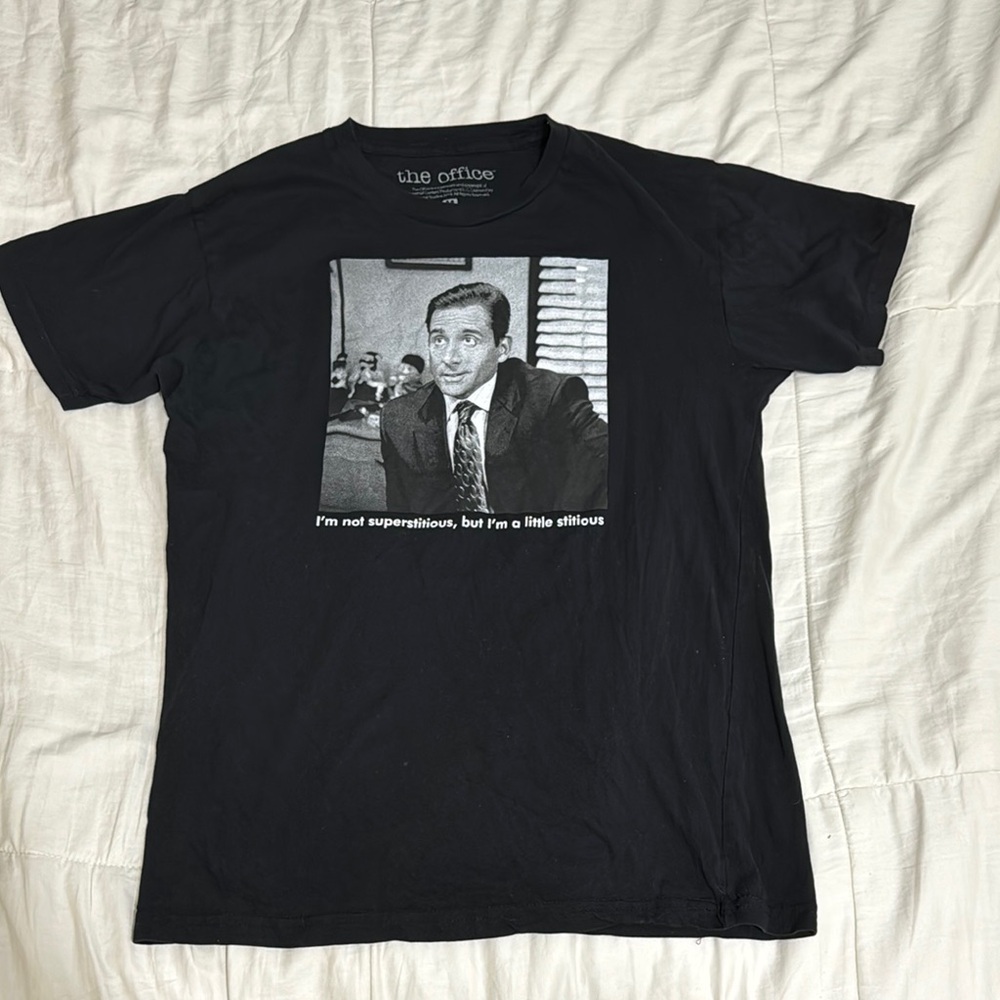 Black The Office Michael Scott T-Shirt